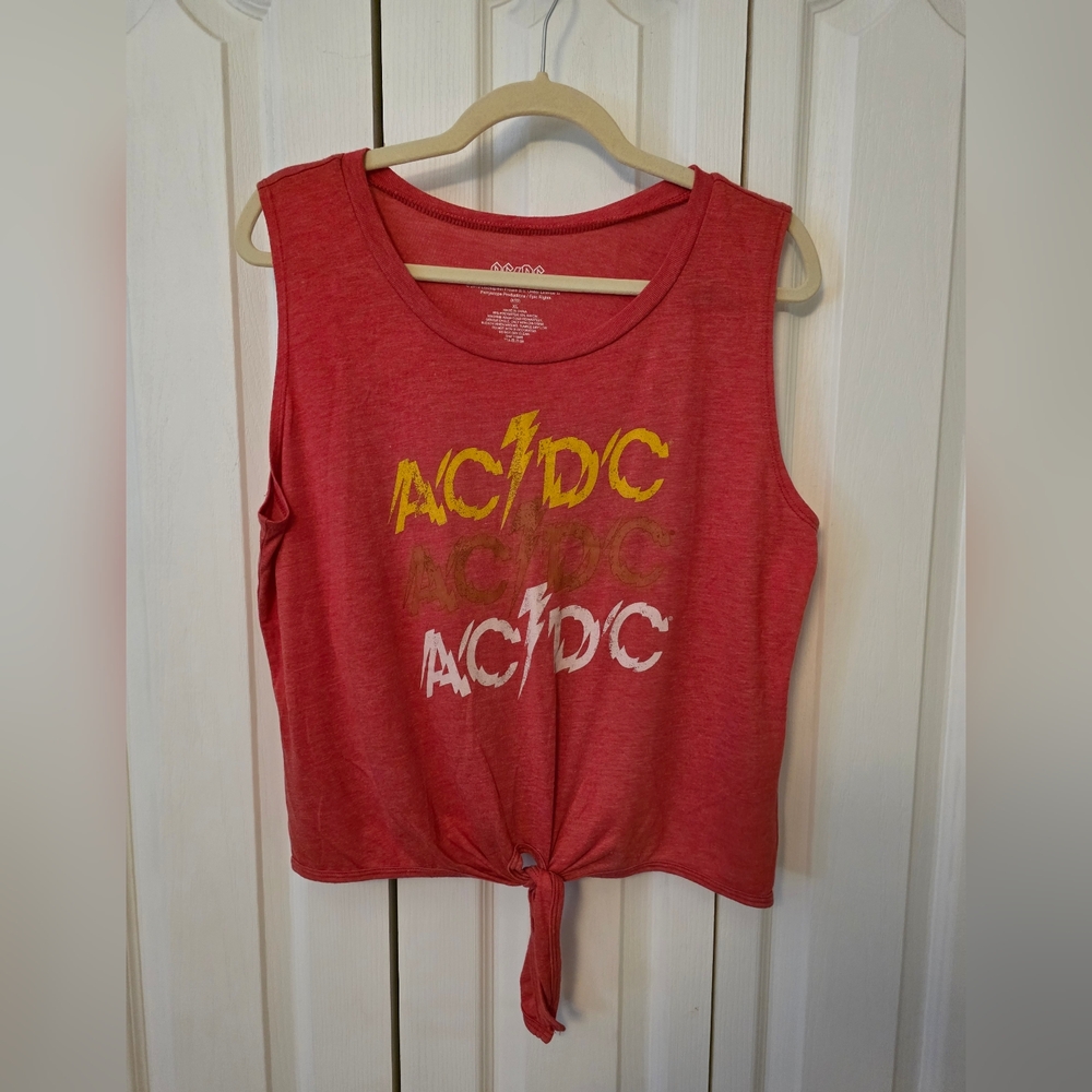 AC/DC Red Graphic Tee